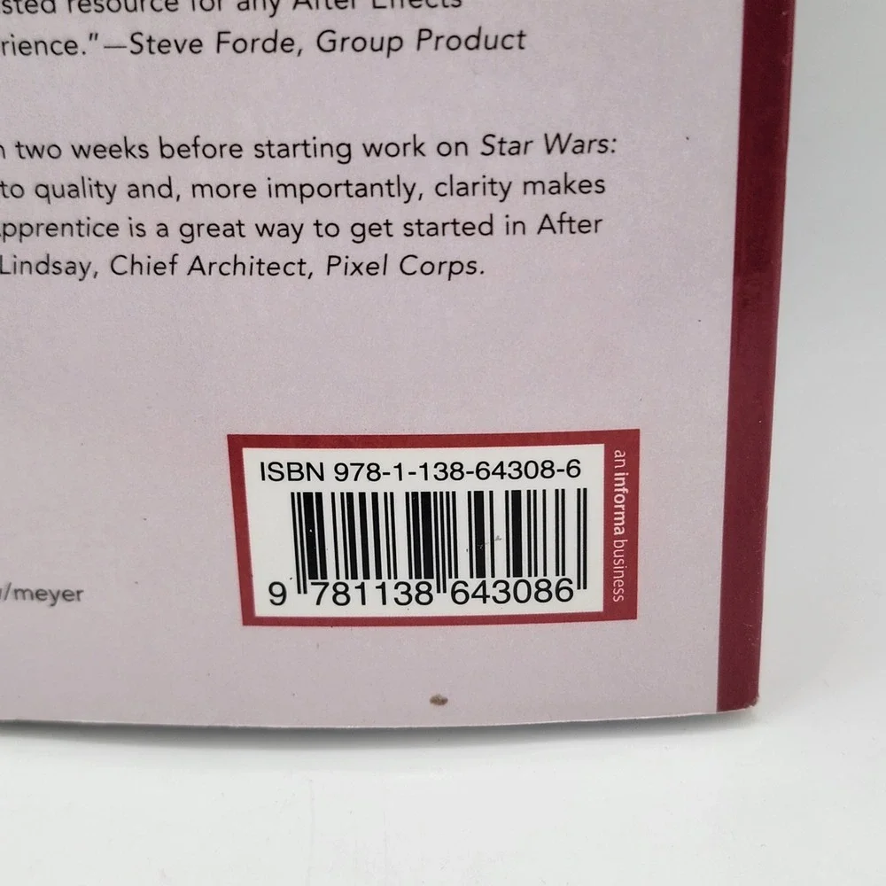 After Effects Apprentice 4th Edition Trish Chris Meyer Adobe Motion‎ Graphics PB